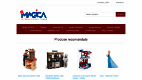 What Magicashop.ro website looked like in 2019 (4 years ago)