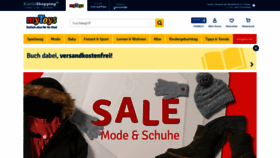 What Mytoys.de website looked like in 2019 (4 years ago)