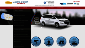 What Manipaltaxi.com website looked like in 2019 (4 years ago)