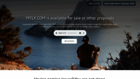 What Mylx.com website looked like in 2019 (4 years ago)