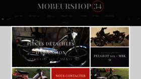 What Mobeurshop34.com website looked like in 2019 (4 years ago)