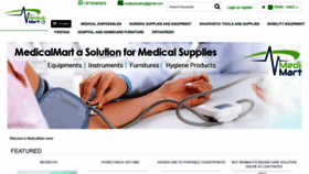 What Medicalmart.ae website looked like in 2019 (4 years ago)