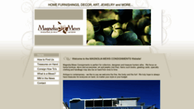 What Magnoliamews.com website looked like in 2019 (4 years ago)