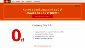 What Mbbank.pl website looked like in 2019 (4 years ago)