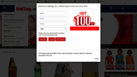 What Maebag.com website looked like in 2019 (5 years ago)