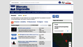 What Mercatoimprendia.it website looked like in 2019 (4 years ago)