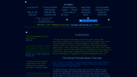 What Moralpremise.com website looked like in 2019 (4 years ago)