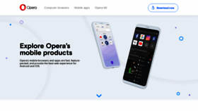 What M.operamini.com website looked like in 2019 (4 years ago)