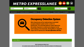 What Metroexpresslanes.net website looked like in 2019 (4 years ago)