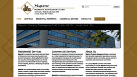 What Majesticpropertymgt.com website looked like in 2019 (4 years ago)