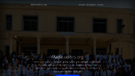 What Medicaldocs.org website looked like in 2019 (4 years ago)