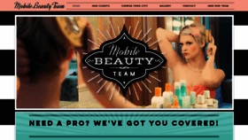 What Mobilebeautyteam.com website looked like in 2019 (4 years ago)