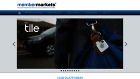 What Membermarkets.com website looked like in 2019 (4 years ago)