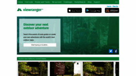 What My.viewranger.com website looked like in 2019 (4 years ago)