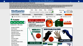 What Medisupplies.co.uk website looked like in 2019 (4 years ago)