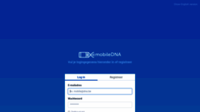 What Mobiledna.be website looked like in 2019 (4 years ago)