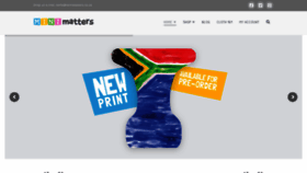 What Minimatters.co.za website looked like in 2019 (4 years ago)