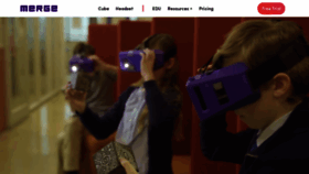 What Mergevr.com website looked like in 2020 (4 years ago)