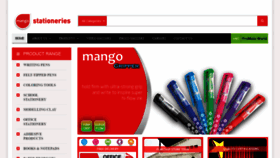 What Mangostationeries.com website looked like in 2020 (4 years ago)