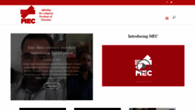 What Meconcern.org website looked like in 2020 (4 years ago)