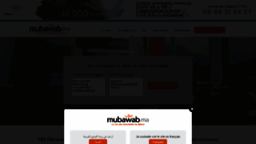 What Mubawab.ma website looked like in 2020 (4 years ago)
