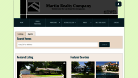 What Martinrealtyco.com website looked like in 2020 (4 years ago)