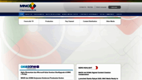 What Mnc.co.id website looked like in 2020 (4 years ago)