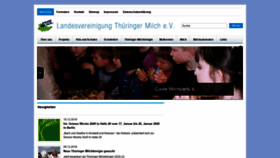 What Milch-thueringen.de website looked like in 2020 (4 years ago)