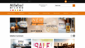 What Millefiori-schweiz.ch website looked like in 2020 (4 years ago)