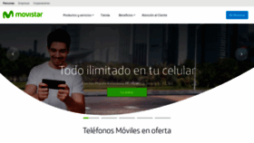 What Movistar.pe website looked like in 2020 (4 years ago)