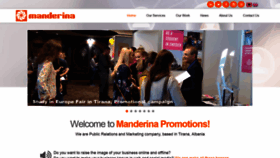 What Manderina.com website looked like in 2020 (4 years ago)