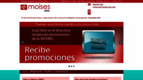 What Moises-sms.com website looked like in 2020 (4 years ago)