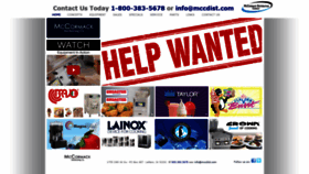 What Mccormackdistributing.com website looked like in 2020 (4 years ago)