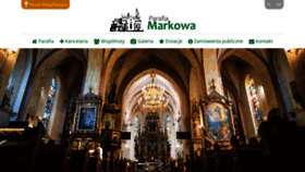 What Markowa.przemyska.pl website looked like in 2020 (4 years ago)