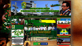 What Munichanchamayo.gob.pe website looked like in 2020 (4 years ago)