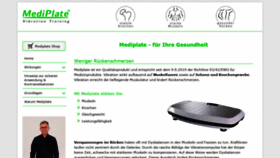 What Mediplate.ch website looked like in 2020 (4 years ago)