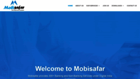 What Mobisafar.com website looked like in 2020 (4 years ago)