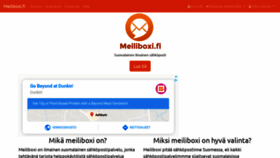 What Meiliboxi.fi website looked like in 2020 (4 years ago)