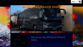 What Monddiafrance.fr website looked like in 2020 (4 years ago)