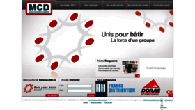 What M-c-d.com website looked like in 2020 (4 years ago)