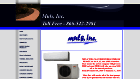 What Muls.net website looked like in 2020 (4 years ago)