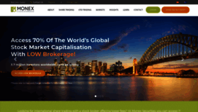 What Monexsecurities.com.au website looked like in 2020 (4 years ago)