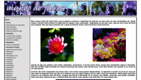 What Mundodeflores.com website looked like in 2020 (4 years ago)