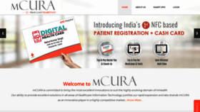 What Mcura.com website looked like in 2020 (4 years ago)