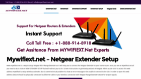 What Mywifiexttnet.net website looked like in 2020 (4 years ago)