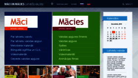 What Maciunmacies.lv website looked like in 2020 (4 years ago)