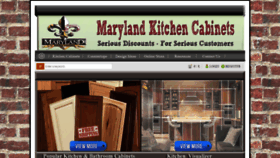 What Marylandkitchencabinets.com website looked like in 2020 (4 years ago)