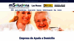 What Msolucionalasrozas.com website looked like in 2020 (4 years ago)