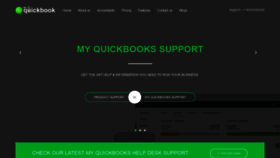 What Myquickbook.com website looked like in 2020 (4 years ago)