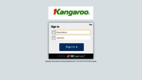 What Mail.kangaroo.vn website looked like in 2020 (4 years ago)
